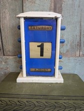vintage wooden perpetual calendar for sale vintage wooden perpetual calendar for sale SOUTHAMPTON
