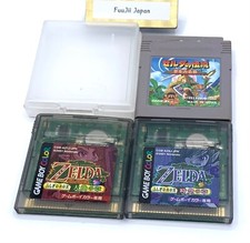 Conjunto 3 Legend of Zelda Oracle of Ages & Oracle of Seasons Gameboy GB Japonês comprar usado  Enviando para Brazil