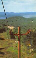 Cartão postal Tupper Lake, NY Nova York GRANDE ÁREA DE ESQUI TUPPER cadeira elevador vista verão, usado comprar usado  Enviando para Brazil
