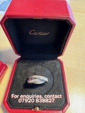 Genuine cartier trinity for sale  HOLMFIRTH