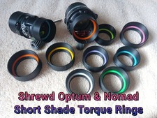 * Anel de torque de sombra curta astuto * Modelos de mira Optum, Nomad, MiniMag - 29 35 40, usado comprar usado  Enviando para Brazil