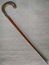 Antique malacca walking for sale  PONTYCLUN