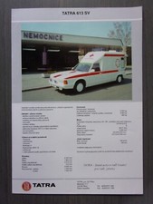 Tatra 613 ambulance for sale  BENFLEET