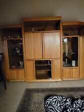 Solid oak entertainment for sale  Glendale