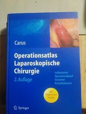Carus perationsatlas laparosko gebraucht kaufen  Guben