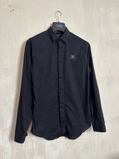 Camisa masculina Philipp Plein corte cristal botão preta Itália tamanho M comprar usado  Enviando para Brazil