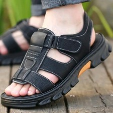 Sandali uomo nero usato  Vallebona