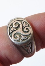 Bague argent massif d'occasion  Paris IX