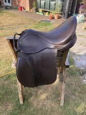 Ideal brown leather for sale  ANDOVER