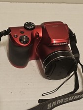 Câmera Digital Samsung WB100 Vermelha 26x Zoom 16.2 Megapixels Não Funciona Apenas Peças comprar usado  Enviando para Brazil