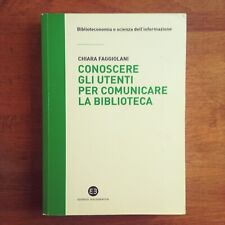 Manuale biblioteconomia chiara usato  Camaiore