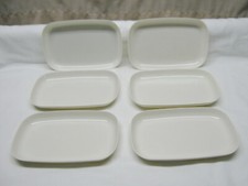 6 bandejas rectangulares de utensilios de cocina para microondas ANCHOR HOCKING HI HEAT #452 segunda mano  Embacar hacia Mexico