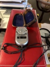 1960 Sekonic L-38 "Auto Leader" medidor de luz de exposição com estojo de couro comprar usado  Enviando para Brazil