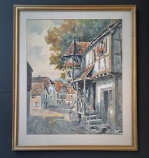 Tableau dessin aquarelle d'occasion Tableau dessin aquarelle d'occasion  Saverne