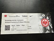 Sammler ticket eintracht gebraucht kaufen  Bochum