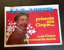 Ancien programme cirque d'occasion  Pont-l'Abbé-d'Arnoult