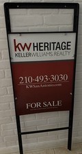 frame real sign estate for sale frame real sign estate for sale San Antonio