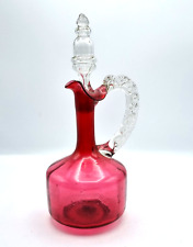 Victorian glass carafe for sale  LANCASTER