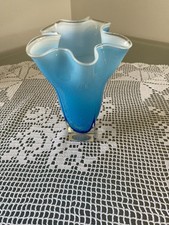 Vintage blue frilly for sale  LONDON