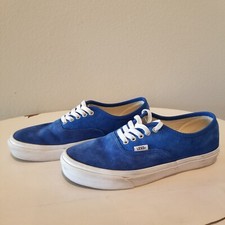 Usado, Tênis Vans autêntico camurça azul 721356 - Tamanho masculino 8, feminino 9,5 comprar usado  Enviando para Brazil