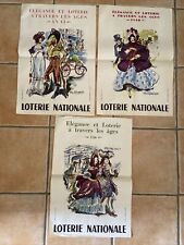 Affiches loterie nationale d'occasion  Réalville