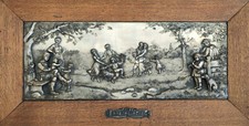 Metallbild zinnbild relief gebraucht kaufen  Schaafheim