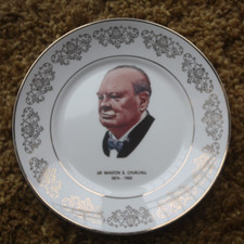 Winston churchill plate for sale  BURY