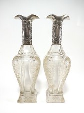 Pair antique silver for sale  NEWMARKET