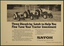 Satoh diesel tractor for sale  Granite Falls