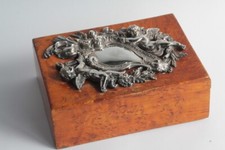 Wooden cigarette box d'occasion  Expédié en Belgium