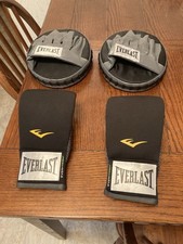 Kit fitness de boxe Everlast luva de boxe kit fitness exercício comprar usado  Enviando para Brazil