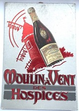 Ancien carton publicitaire d'occasion  Orleans-