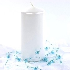 Bougies cylindrique blanc d'occasion  Rixheim