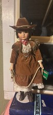 Cowgirl porcelain doll for sale  Montrose