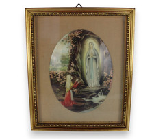 Quadro lourdes madonna usato  Rho