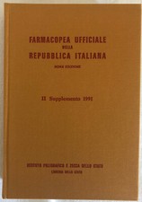 Farmacopea ufficiale repubblic usato  Italia