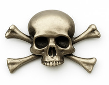 Gothic skull crossbones for sale  LUTON