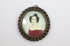 Damenbildnis portrait miniatur gebraucht kaufen  Stadtbergen