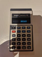 Casio taschenrechner memory gebraucht kaufen  Bad Oeynhausen