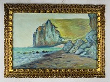 Pintura a óleo sobre tela assinada e carimbada por Claude Monet (feita à mão) comprar usado  Enviando para Brazil