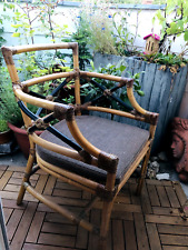 Korbstuhl rattan retro gebraucht kaufen  Hamburg