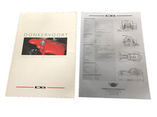 Brochure brochure donkervoort d'occasion  Expédié en Belgium
