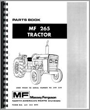 Peças Manual Massey Ferguson 265 Trator SN# 0-9A349238 comprar usado  Enviando para Brazil