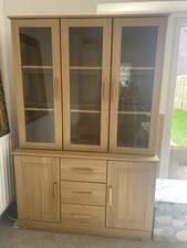 Oak large glass for sale  UK