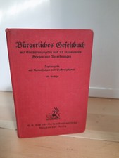 Bürgerliches gesetzbuch 1940 gebraucht kaufen  Brechen