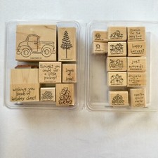 Stampin wooden stamp for sale  Hollister