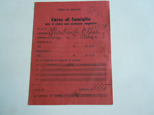 Carta famiglia carbone usato  Concordia sulla Secchia