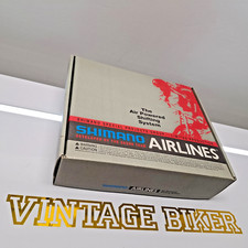 Kit de desviador traseiro Shimano Airlines novo na caixa nº. 0692 incluindo merch VINTAGE, usado comprar usado  Enviando para Brazil