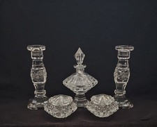Bohemian crystal vanity for sale  LONDON