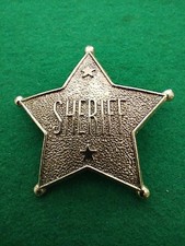 Vintage sheriff metal for sale  COVENTRY
